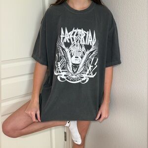 Comfort‎ Colors Free Bird World Tour Rock Band Lynyrd Skynyrd Graphic Tee Shirt